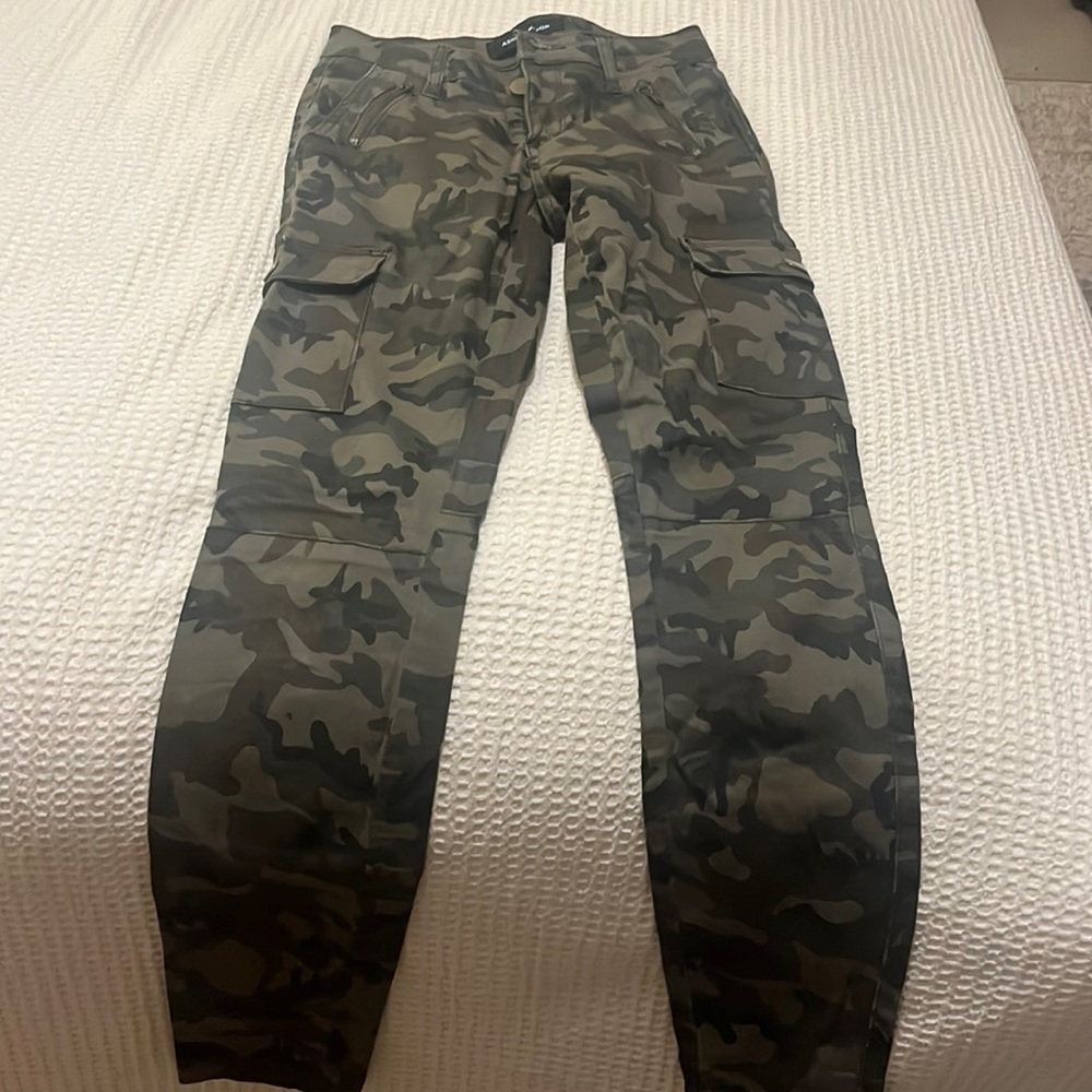 Ashley Moon camo printed jeans